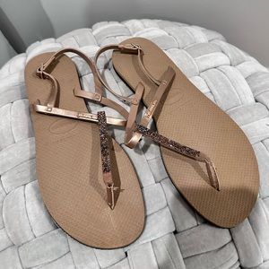 Havaiana rhinestone sandals